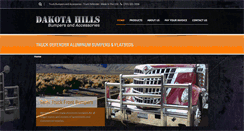 Desktop Screenshot of dakotahillsbumpersandaccessories.com